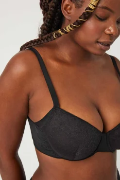 Sujetador con aro sin relleno negro<Ysabel Mora Sale