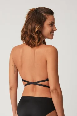 Sujetador escote espalda negro<Ysabel Mora