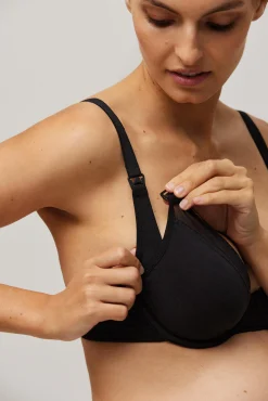 Sujetador lactancia con aro sin relleno<Ysabel Mora