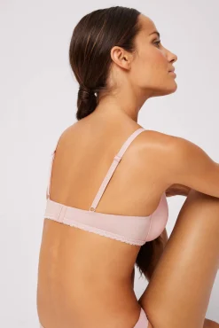 Sujetador push-up rosa<Ysabel Mora