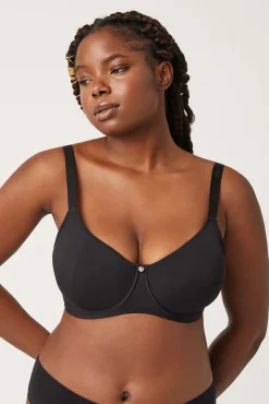 Sujetador reductor negro<Ysabel Mora Discount