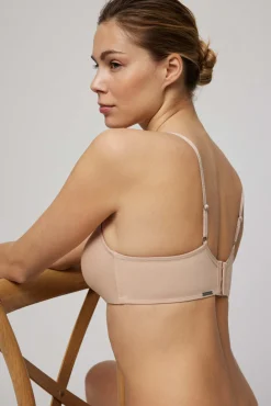 Sujetador sin aro con push-up ligero nude<Ysabel Mora Discount