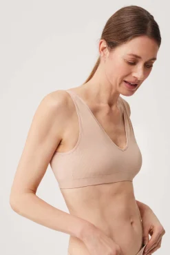 Sujetador sin aro con relleno nude<Ysabel Mora Sale