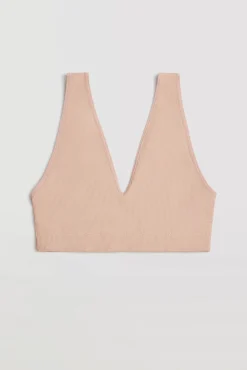 Sujetador sin aro con relleno nude<Ysabel Mora Sale