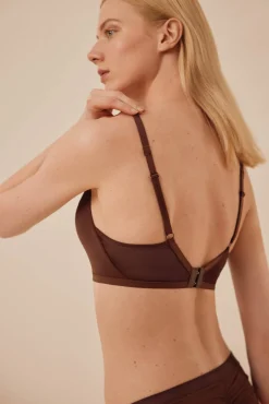 Sujetador sin aro con relleno chocolate<Ysabel Mora Hot