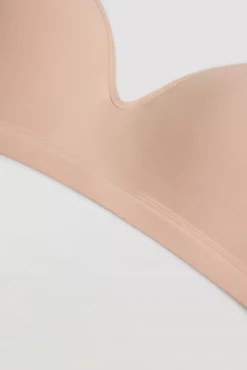 Sujetador sin aro con relleno nude<Ysabel Mora Discount