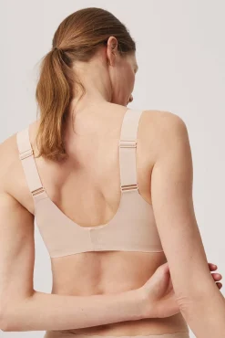 Sujetador sin aro con tirantes anchos y push-up ligero<Ysabel Mora Hot