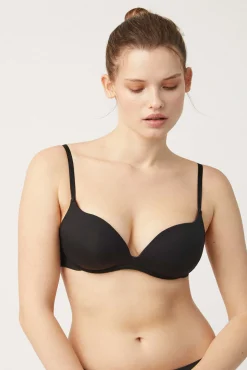 Sujetador sin aro push-up negro<Ysabel Mora Clearance