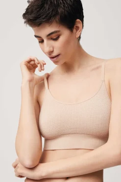 Sujetador sin aro sin relleno nude<Ysabel Mora New