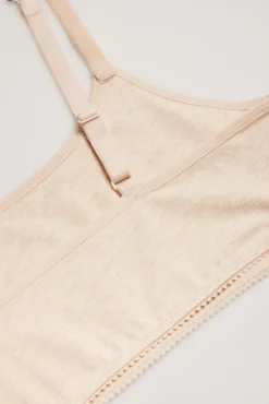 Sujetador sin aro sin relleno algodón orgánico<Ysabel Mora Discount