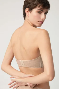 Sujetador sin tirantes-multiposición nude<Ysabel Mora Online