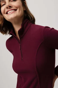 SUPER TÉRMICO Forro polar media cremallera mujer<Ysabel Mora