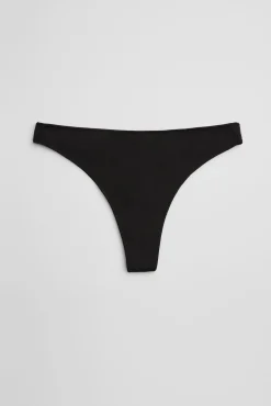 Tanga básico algodón negro<Ysabel Mora Hot