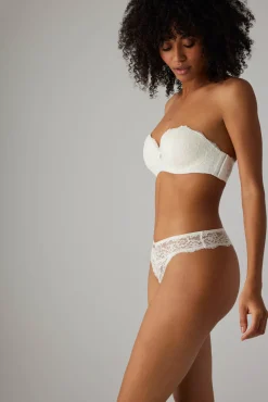 Tanga lencero detalle plumeti<Ysabel Mora