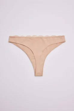 Tanga lencero nude<Ysabel Mora Discount