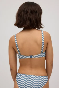 Top bikini ondas tirantes anchos ondas copa C<Ysabel Mora Best