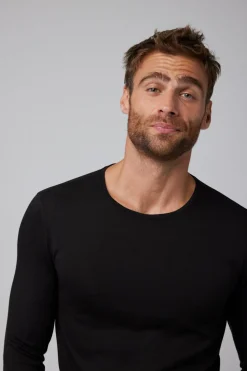 TÉRMICO Camiseta control de temperatura manga larga negro<Ysabel Mora