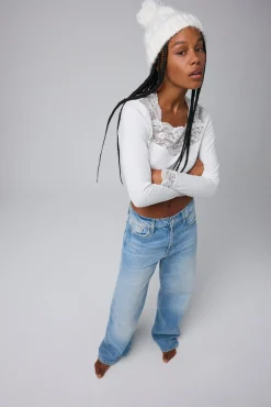 TÉRMICO Camiseta encaje manga larga<Ysabel Mora Best