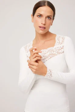 TÉRMICO Camiseta encaje manga larga<Ysabel Mora Best