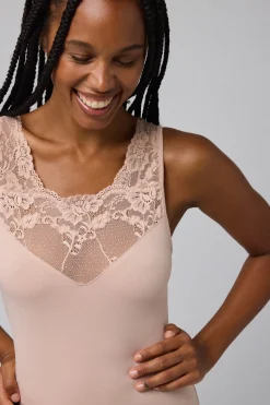 TÉRMICO Camiseta encaje sin mangas<Ysabel Mora Hot