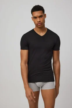 TÉRMICO Camiseta interior cuello pico manga corta<Ysabel Mora Online