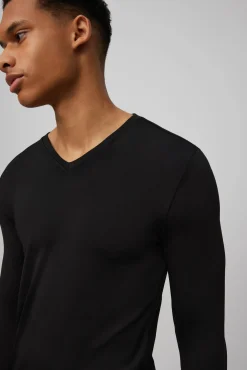 TÉRMICO Camiseta interior cuello pico manga larga<Ysabel Mora Clearance