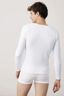TÉRMICO Camiseta interior cuello pico manga larga<Ysabel Mora Discount