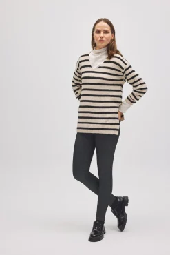 TÉRMICO Leggings afelpados efecto vaquero skinny negro<Ysabel Mora New