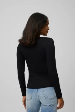 TÉRMICO LIGERO Camiseta algodón manga larga cuello redondo<Ysabel Mora Best