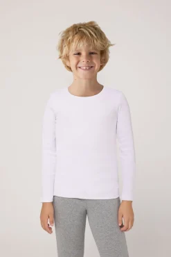 TÉRMICO LIGERO Camiseta algodón infantil manga larga<Ysabel Mora Online