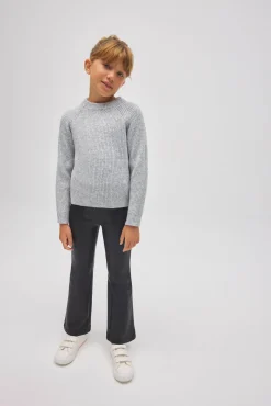 TÉRMICO Pantalón afelpado niña efecto piel flare<Ysabel Mora Hot