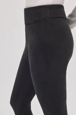 ULTRA TÉRMICO Leggings efecto pana afelpado polar negro<Ysabel Mora Hot