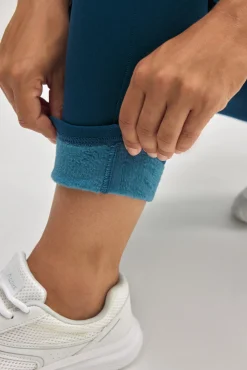 ULTRA TÉRMICO Leggings estilo deportivo afelpado polar azul<Ysabel Mora Online