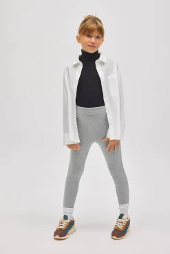 ULTRA TÉRMICO Leggings niña afelpado polar gris<Ysabel Mora New