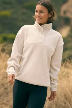 ULTRA TÉRMICO Sudadera deportiva afelpada polar beige<Ysabel Mora