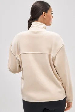 ULTRA TÉRMICO Sudadera deportiva afelpada polar beige<Ysabel Mora