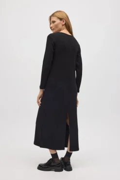 Vestido largo punto canalé<Ysabel Mora New