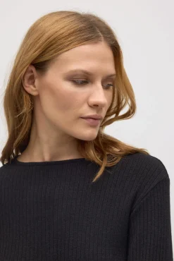 Vestido largo punto canalé<Ysabel Mora New