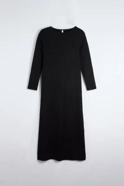 Vestido largo punto canalé<Ysabel Mora New