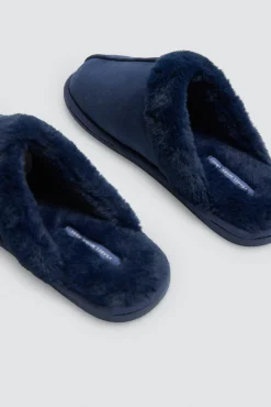 Zapatillas básicas con pelo<Ysabel Mora Outlet