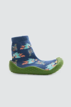 Zapatillas calcetín estampado dragones<Ysabel Mora Outlet