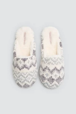 Zapatillas casa estampado étnico<Ysabel Mora Best