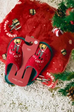Zapatillas casa infantiles Navidad I'm not a Santa<Ysabel Mora Online