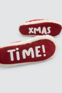 Zapatillas casa infantiles Navidad cascanueces<Ysabel Mora New