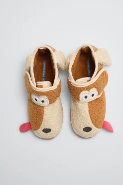Zapatillas de casa infantiles perro con detalles 3D<Ysabel Mora Clearance