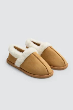 Zapatillas de casa mujer detalles pelo<Ysabel Mora Online