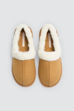 Zapatillas de casa mujer detalles pelo<Ysabel Mora Online