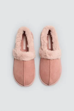 Zapatillas de casa mujer detalles pelo<Ysabel Mora Hot