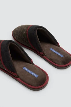 Zapatillas de casa tejido jaspeado<Ysabel Mora Sale